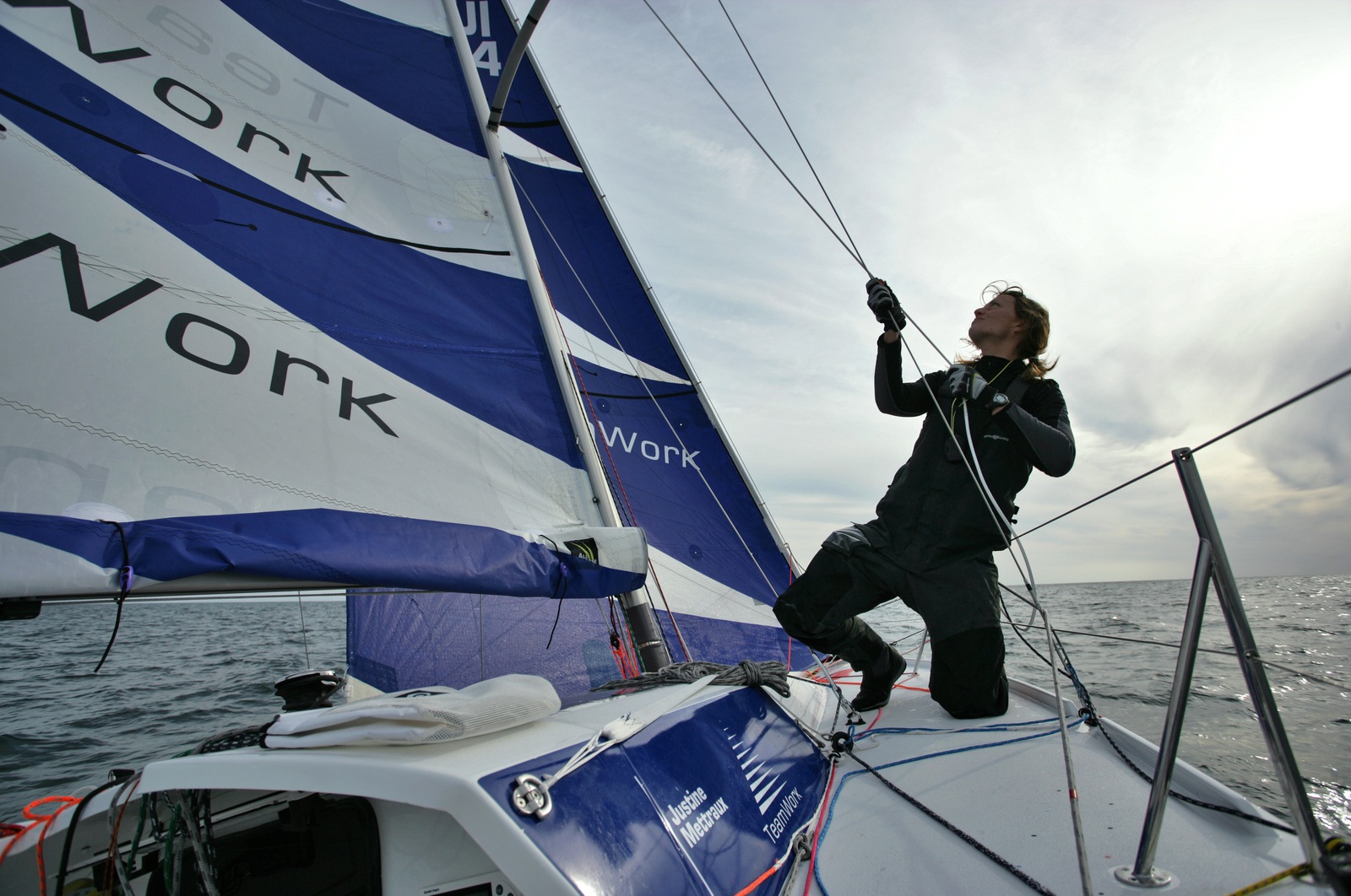 TeamWork et la navigatrice genevoise Justine Mettraux mettent le cap sur la Transat 6,50 2013