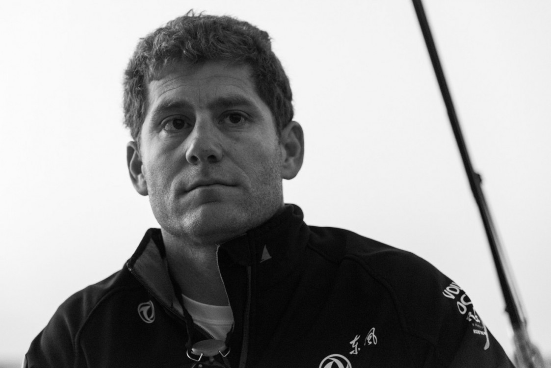 2014-15, onboard, OBR, Volvo Ocean Race, VOR, Dongfeng Race Team, Leg3, B&W, Charles Caudrelier, skipper