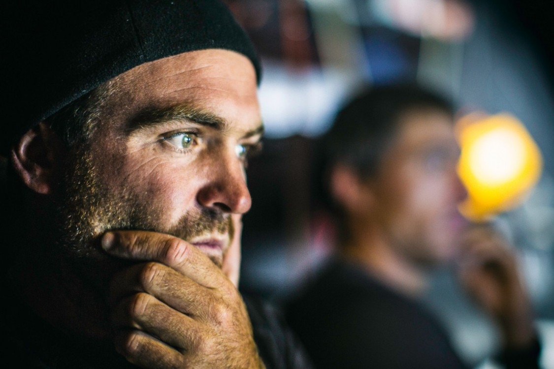 2014-15, Leg7, Onboard, VOR, Volvo Ocean Race, Team Alvimedica, Charlie Enright, down below, face