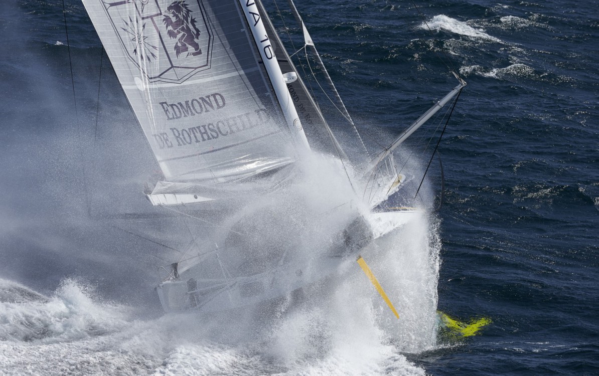 08-2015, OUTSIDE, LORIENT, FRANCE, IMOCA, MONO, OCEAN MASTERS, SEB JOSSE, SEBASTIEN JOSSE, GITANA TEAM, MONO 6O EDMOND DE ROTSCHILD, HELI, GITANA 16, CHARLES CAUDRELIER