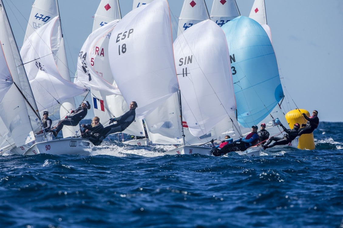 470, 470 W, 470 Women ESP ESP-18 36 Silvia Mas Depares Paula Barcelo Martin, 470 Women GER GER-95 50 Fabienne Oster Anastasiya Krasko, 470 europeans, Olympic, Sailing