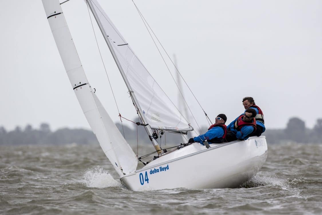 Day 1, Delta Lloyd, Delta Lloyd Regatta, Europe, Medemblik, Netherlands, Olympic, Olympic classes, Sonar