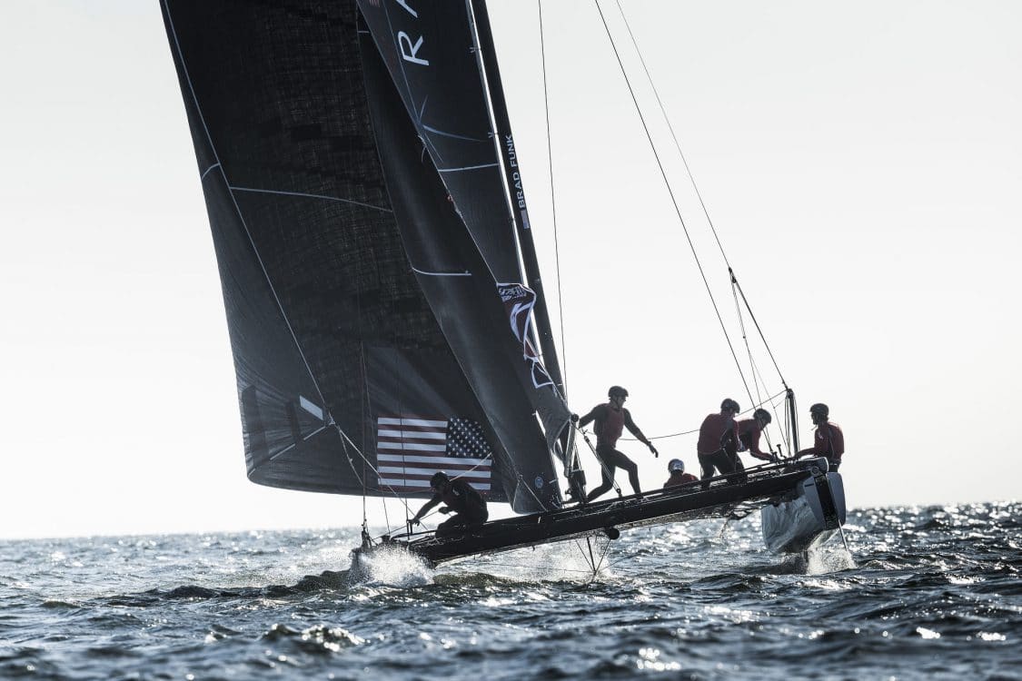 The Extreme Sailing Series 2016, Multihull, Foiling, Catamaran, GC32, Sailing, Racing, Lisbon, Day4