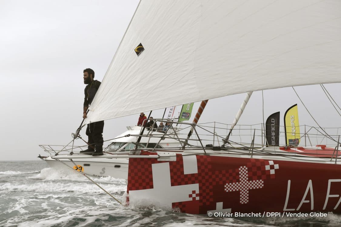 voile, tour du monde, finish, arrivée, solitaire, solo, race, course