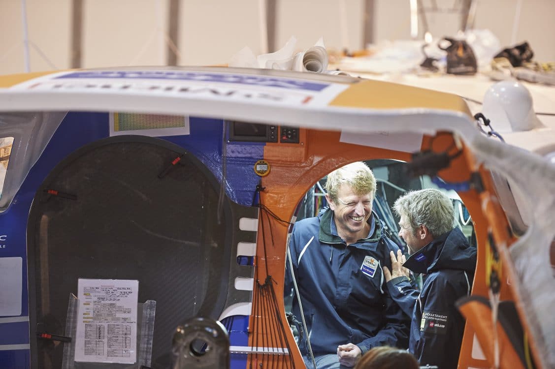 YANN ELIES, JEAN-PIERRE DICK, LORIENT, SAINT-MICHEL, VIRBAC, TRANSAT, JACQUES VABRE