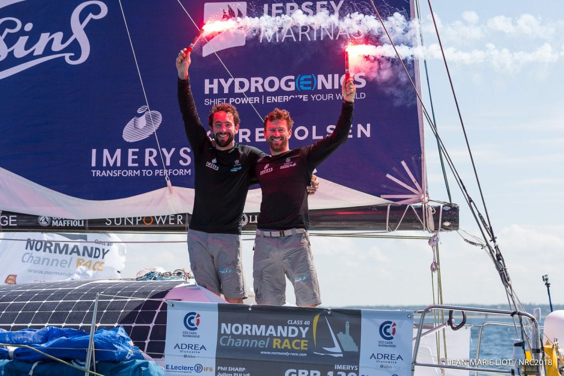 2018, arrivee, normandy channel race 2018